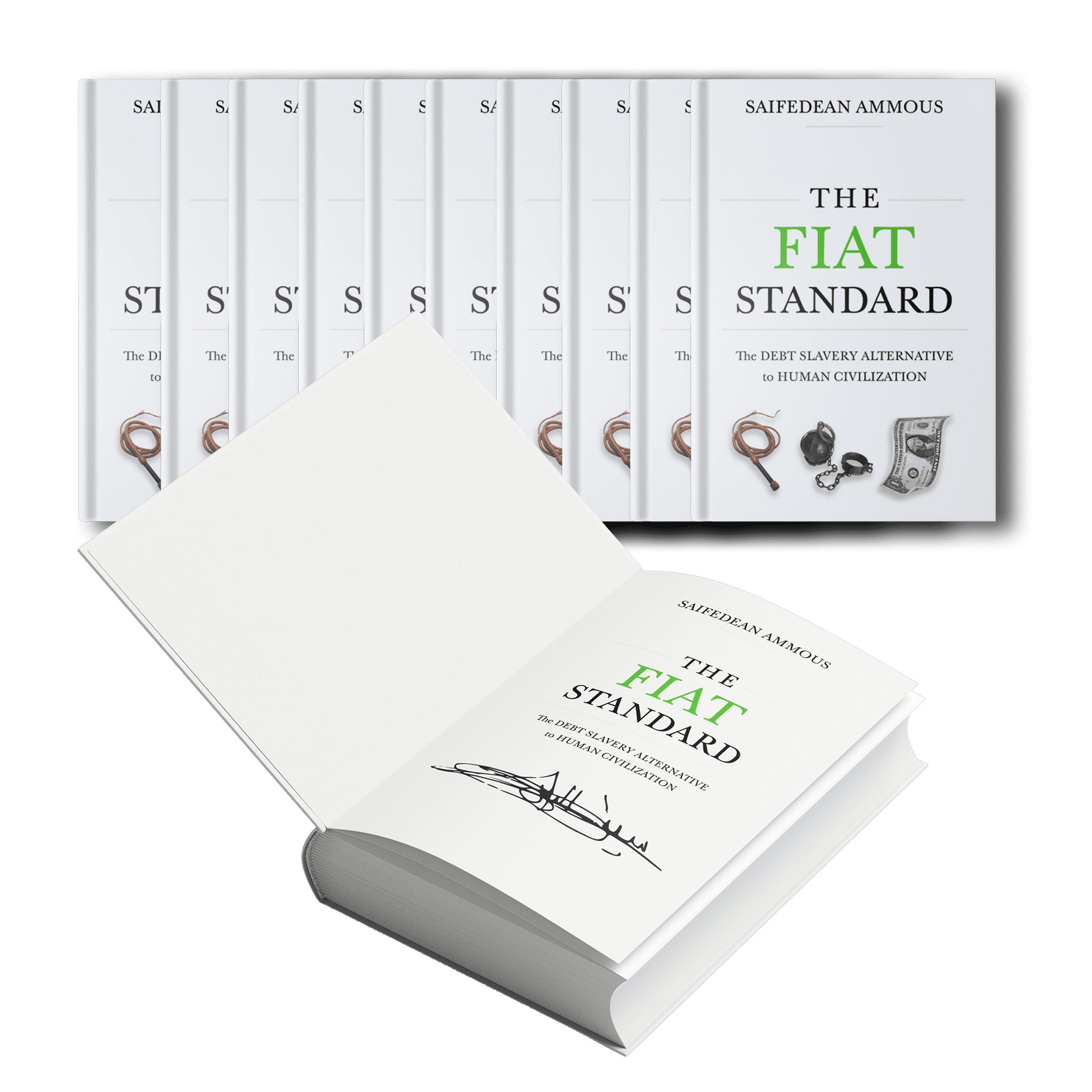 Signed book + 10 copies + audio & digital