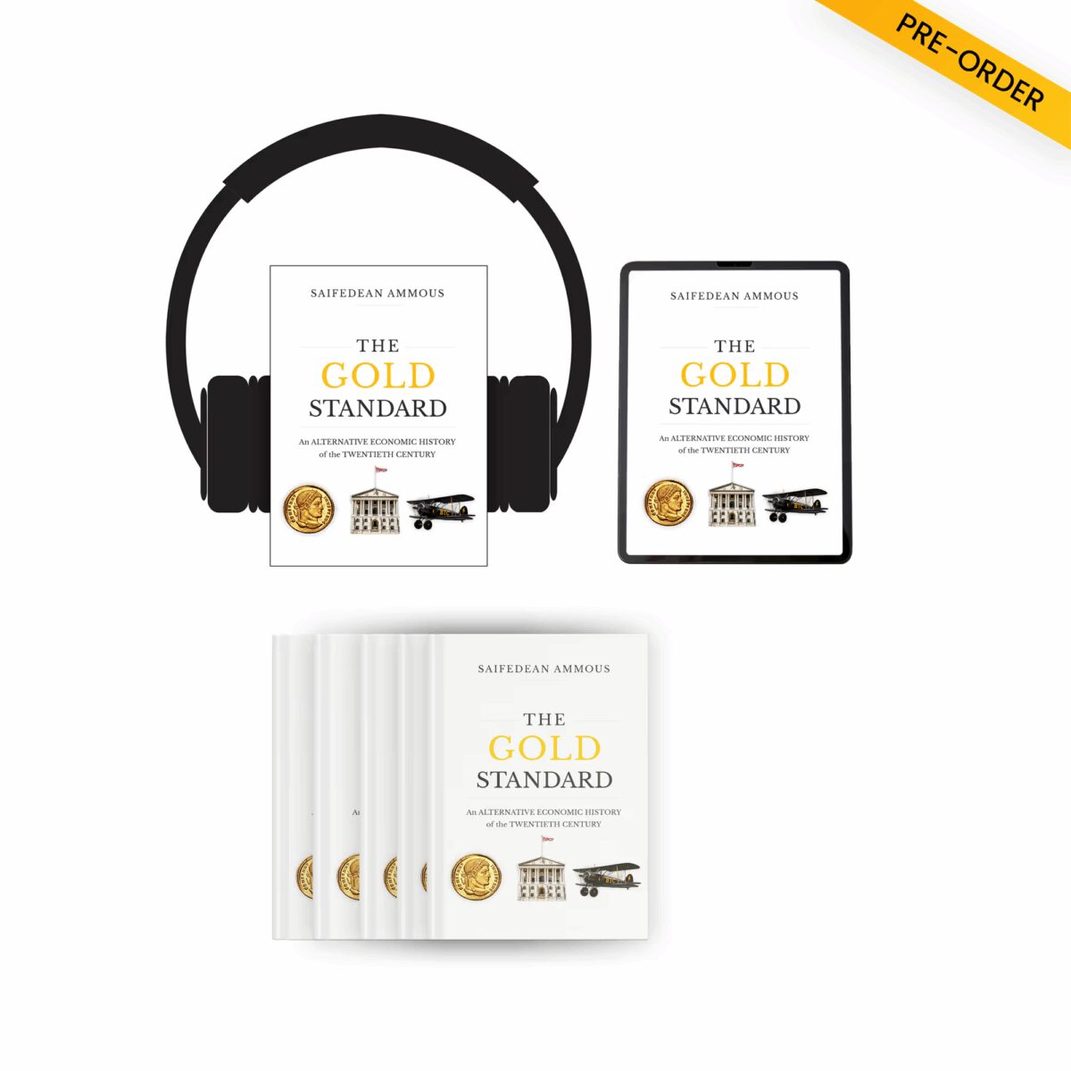 The Gold Standard: 5 Hardcovers, Audiobook & Ebook