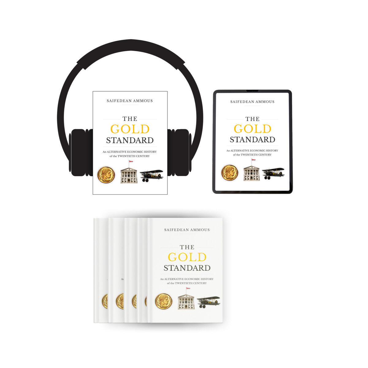 The Gold Standard: 5 Hardcovers, Audiobook & Ebook